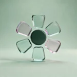 Holo-Icon: Sechs geordnete Segmente als Symbol für Struktur, Verständlichkeit und gute Grundqualität.