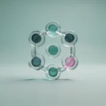 Holo-Icon: Fünf geordnete Knoten als Symbol für klar benannte Datenarten.