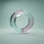 Holo-Icon: Teilweise geformter Ring mit offenem Segment als Symbol für ehrlichen Aufbau-Status.