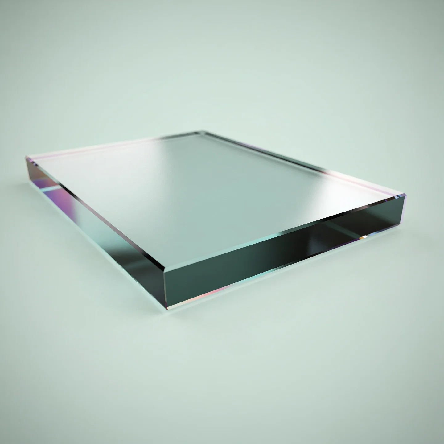 Holo-Content: Offene Glas-Ebene als Symbol für Content.