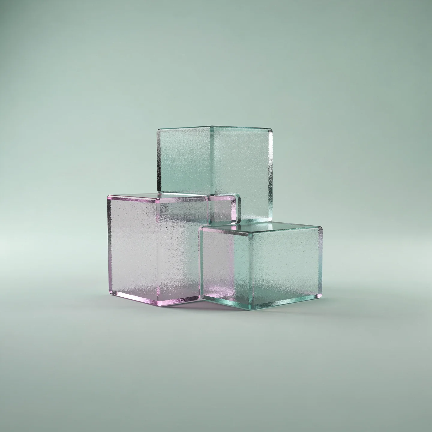 Holo-Icon: modularee verbunde eBausteinge als Symbol für Produkt, Technik & Ops