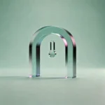 Holo-Icon: Offener Glas-Bogen als Symbol für Einstiegsformate.