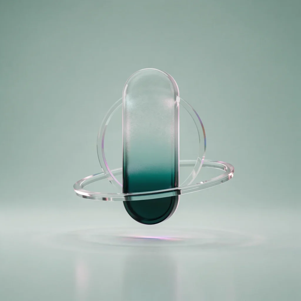 holo-Icon: Marker mit steuerbarem Ring als Symbol für eigene Steuerung.