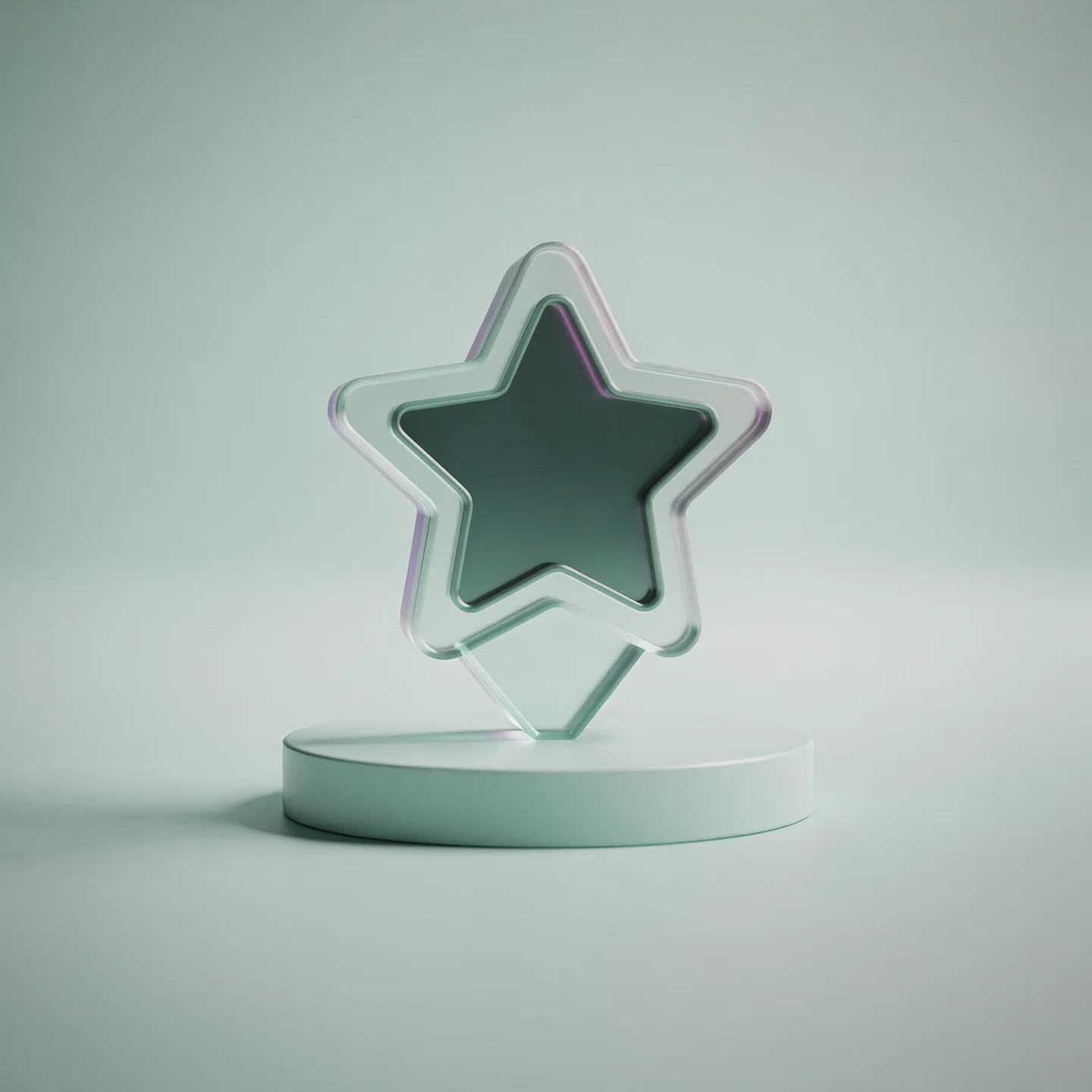 Holo-Icon: Geerdeter Startmarker als Symbol für lokales Interesse zeigen.