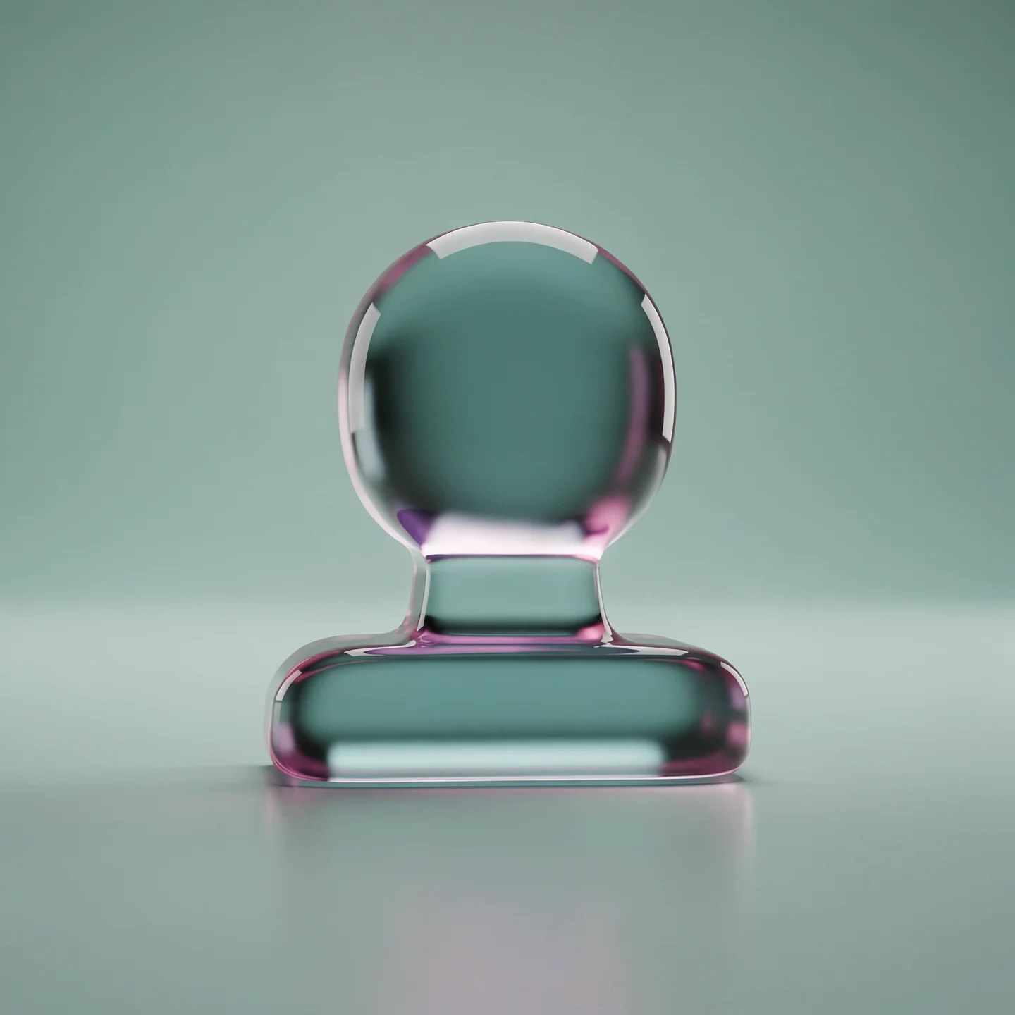 Holo-Icon: Kleiner Kern auf tragender Basis als Symbol für lokale Pilotgruppen.